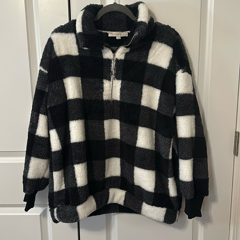 LOFT half zip jacket